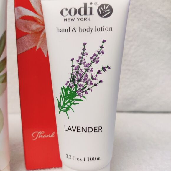 Codi New York Lavender and Pedinatural Green Tea Hand Body Lotions 3.3oz NEW - Picture 5 of 11